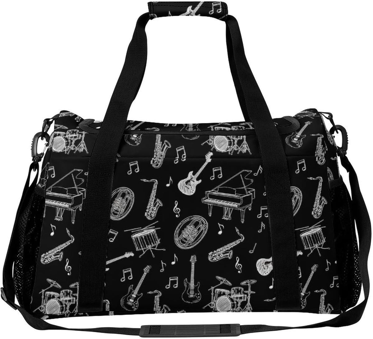 Foldable Lightweight Travel Duffel Bag Carry On Weekender Overnight Tote Bag for Men Women Yoga