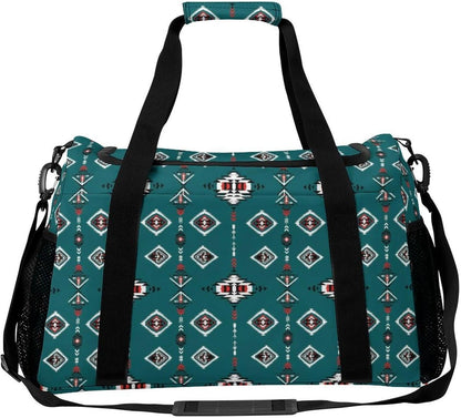 Foldable Lightweight Travel Duffel Bag Carry On Weekender Overnight Tote Bag for Men Women Yoga