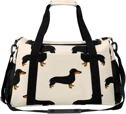 Foldable Lightweight Travel Duffel Bag Carry On Weekender Overnight Tote Bag for Men Women Yoga