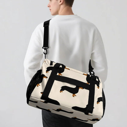 Foldable Lightweight Travel Duffel Bag Carry On Weekender Overnight Tote Bag for Men Women Yoga