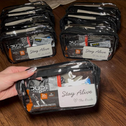 12 Pack Clear Makeup Bags, TSA Approved Toiletry Bags, Waterproof PVC Cosmetic Pouches with Sturdy Zippers, Travel Organizer Cases for Vacation Bathroom & Carry-On(Medium)