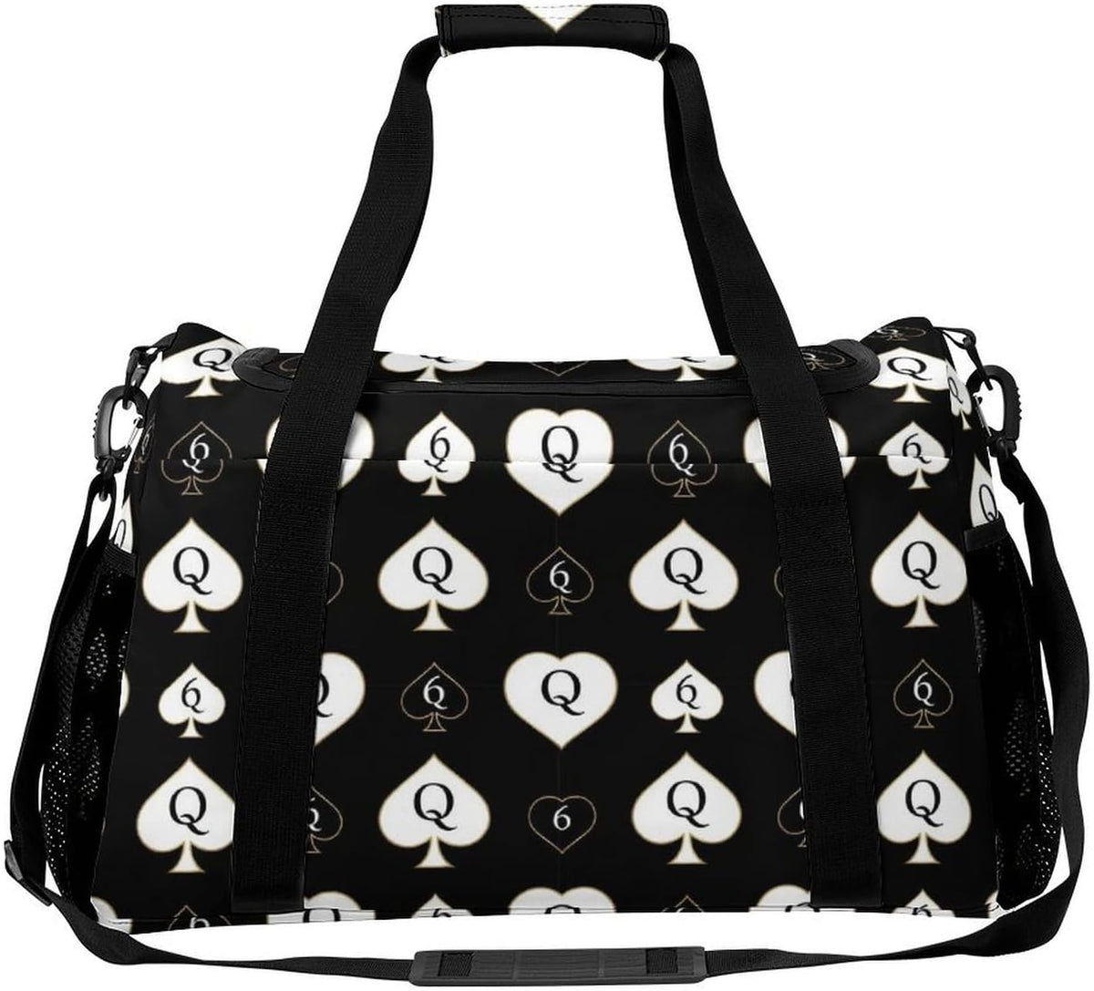 Gym Travel Bag Sports Duffel Simple Weekender Overnight Bag Men Women Workout Short Trip