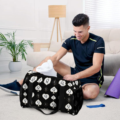Gym Travel Bag Sports Duffel Simple Weekender Overnight Bag Men Women Workout Short Trip