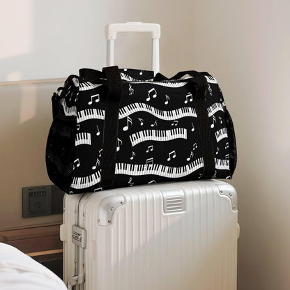 Gym Travel Bag Sports Duffel Simple Weekender Overnight Bag Men Women Workout Short Trip