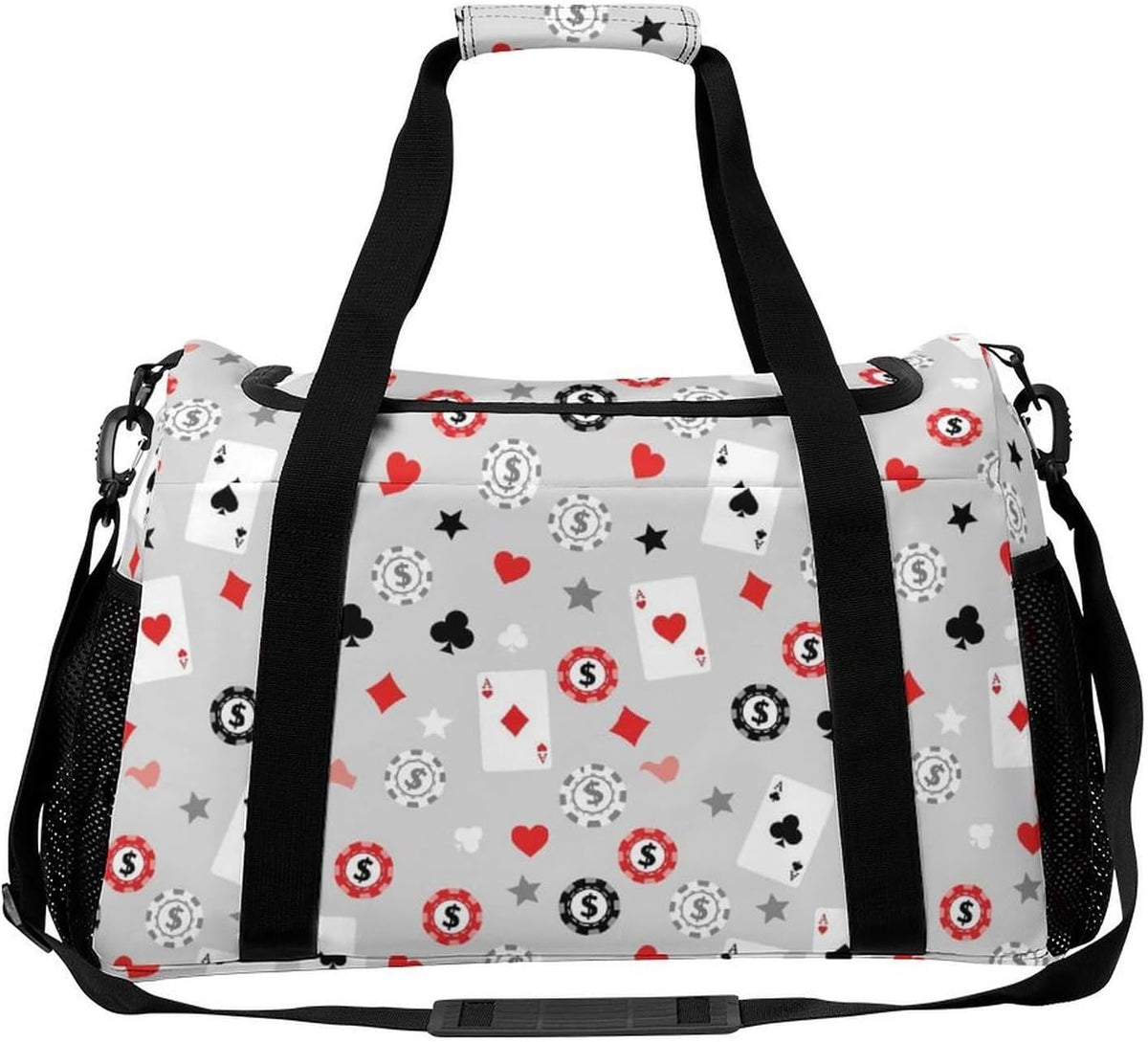 Gym Travel Bag Sports Duffel Simple Weekender Overnight Bag Men Women Workout Short Trip