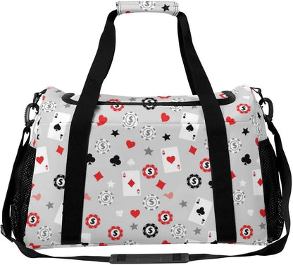 Gym Travel Bag Sports Duffel Simple Weekender Overnight Bag Men Women Workout Short Trip
