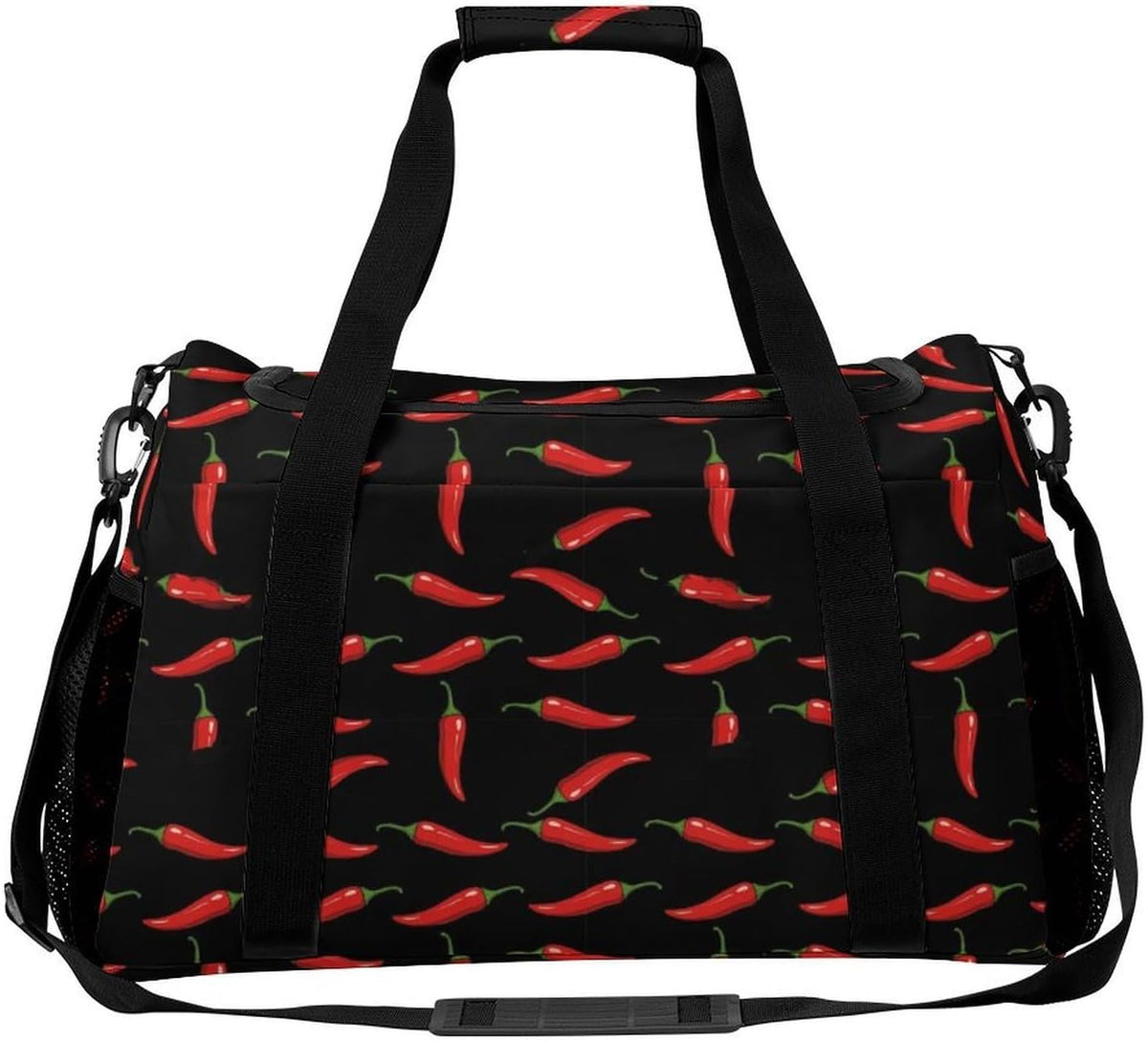 Gym Travel Bag Sports Duffel Simple Weekender Overnight Bag Men Women Workout Short Trip