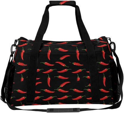 Gym Travel Bag Sports Duffel Simple Weekender Overnight Bag Men Women Workout Short Trip