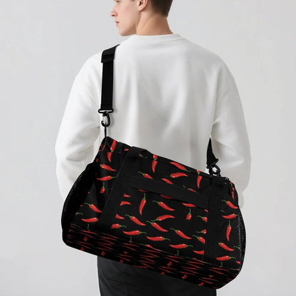 Gym Travel Bag Sports Duffel Simple Weekender Overnight Bag Men Women Workout Short Trip
