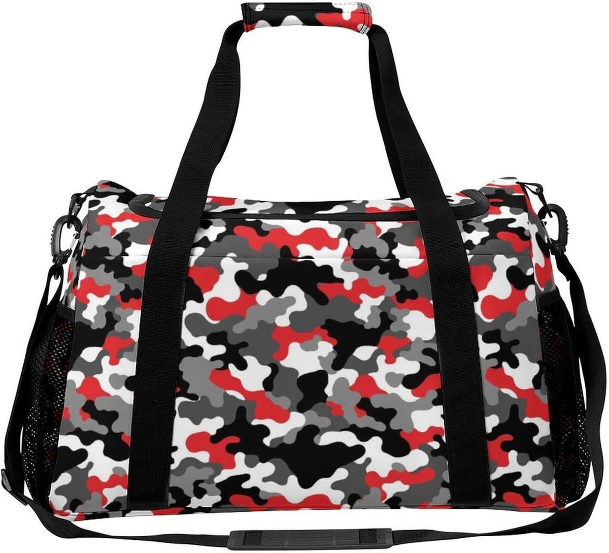 Gym Travel Bag Sports Duffel Simple Weekender Overnight Bag Men Women Workout Short Trip