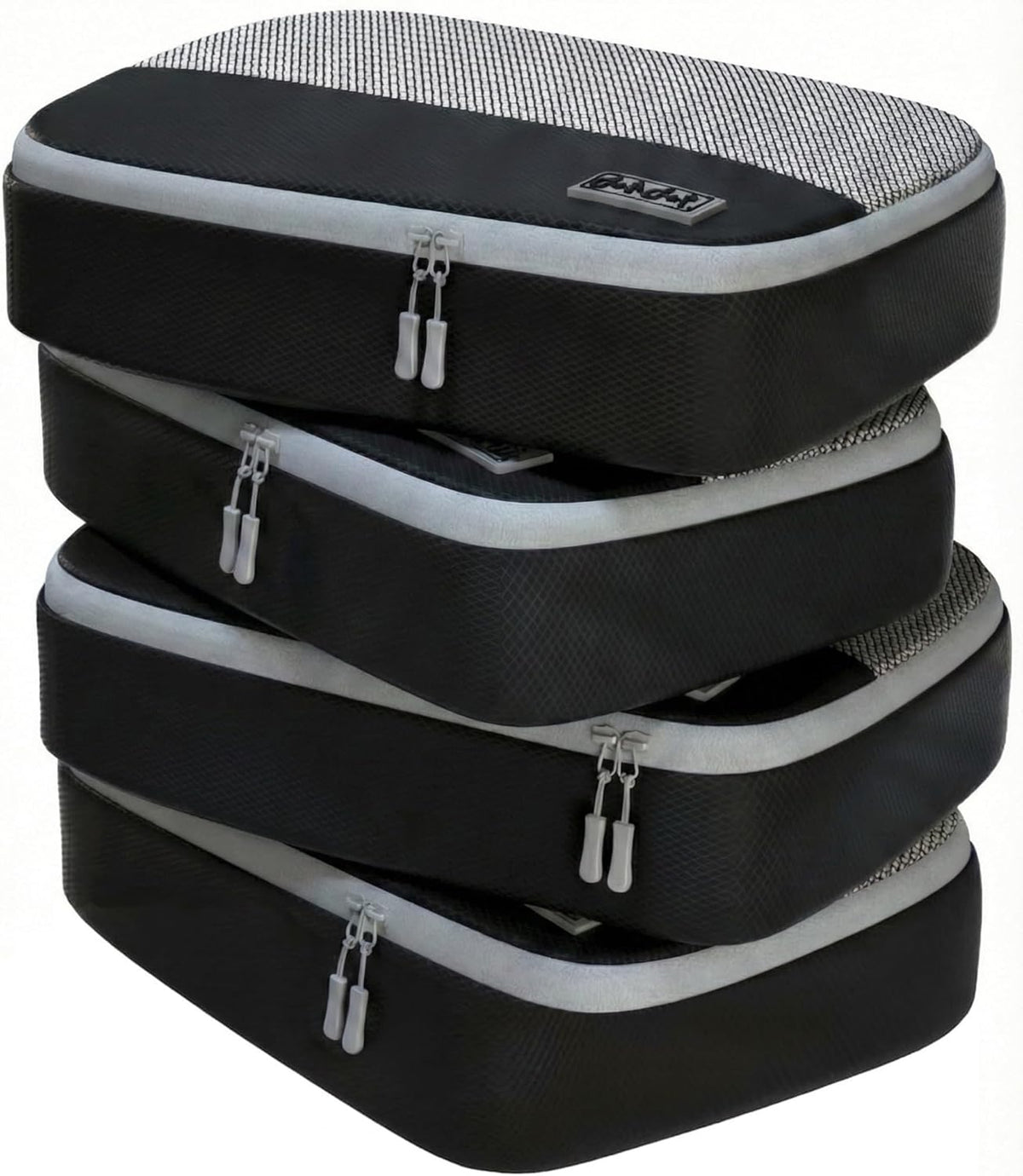 4pc Large Compression Packing Cubes for Travel - Luggage Organizers Suitcases