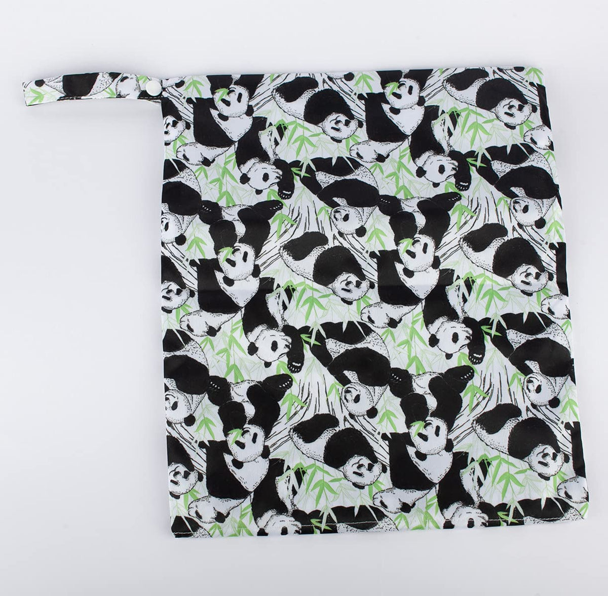 Wet Dry Bag Baby Cloth Diaper Nappy Insert Bag With Two Zippered Pockets Boys (Sharks)