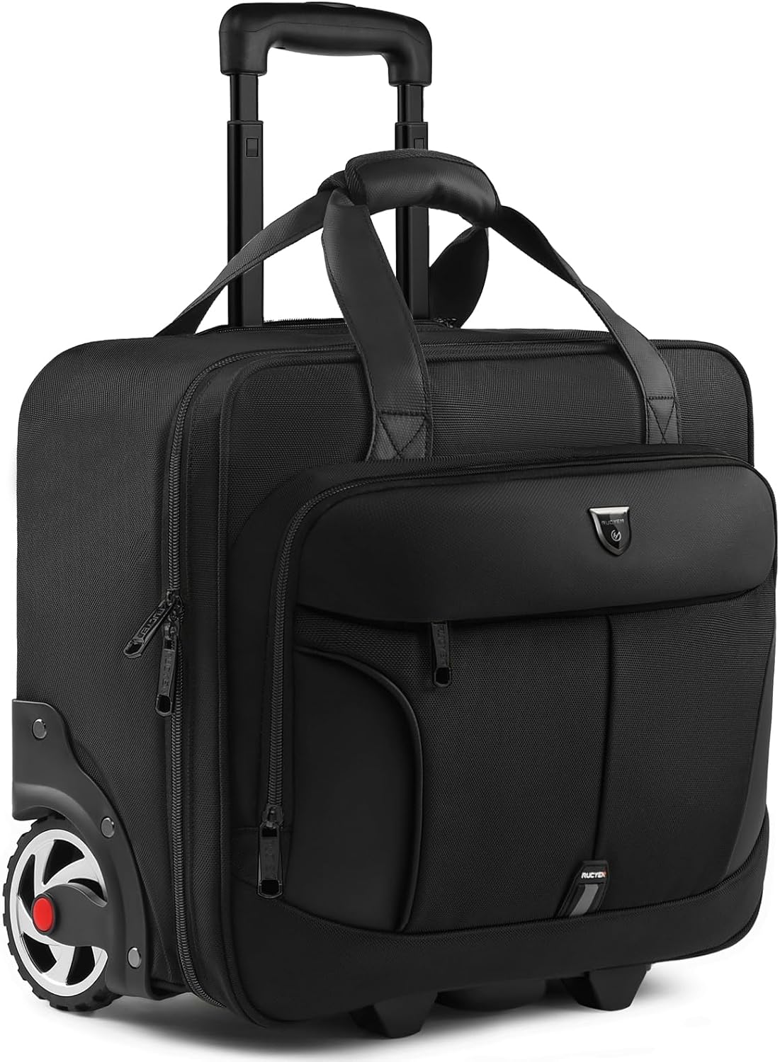 Rolling Laptop Bag,Rolling Briefcase for Men & Women,Laptop Briefcase on Wheels,Carry On Bag for Business Travel