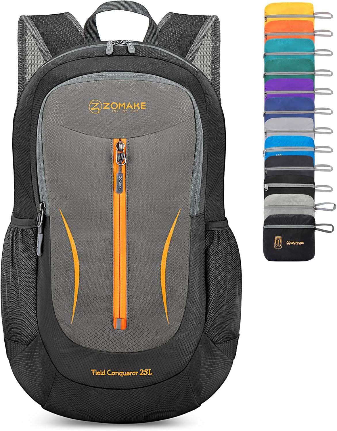 Ultra Lightweight Packable Backpack 25L - Foldable Hiking Backpacks Water Resistant Small Folding Daypack for Travel(Navy Blue)