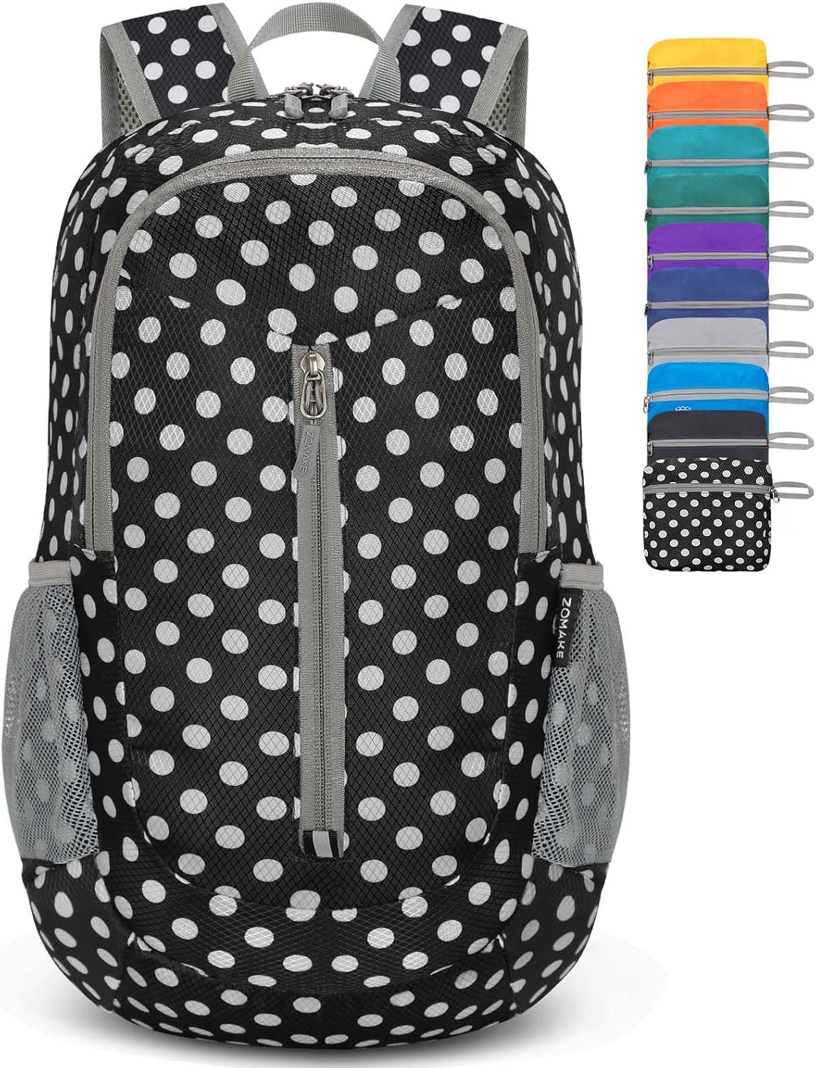 Ultra Lightweight Packable Backpack 25L - Foldable Hiking Backpacks Water Resistant Small Folding Daypack for Travel(Navy Blue)