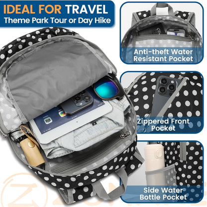 Ultra Lightweight Packable Backpack 25L - Foldable Hiking Backpacks Water Resistant Small Folding Daypack for Travel(Navy Blue)