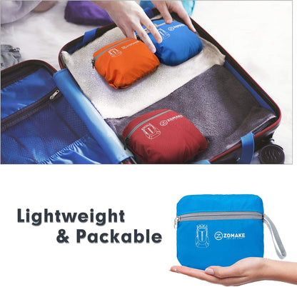 Ultra Lightweight Packable Backpack 25L - Foldable Hiking Backpacks Water Resistant Small Folding Daypack for Travel(Navy Blue)