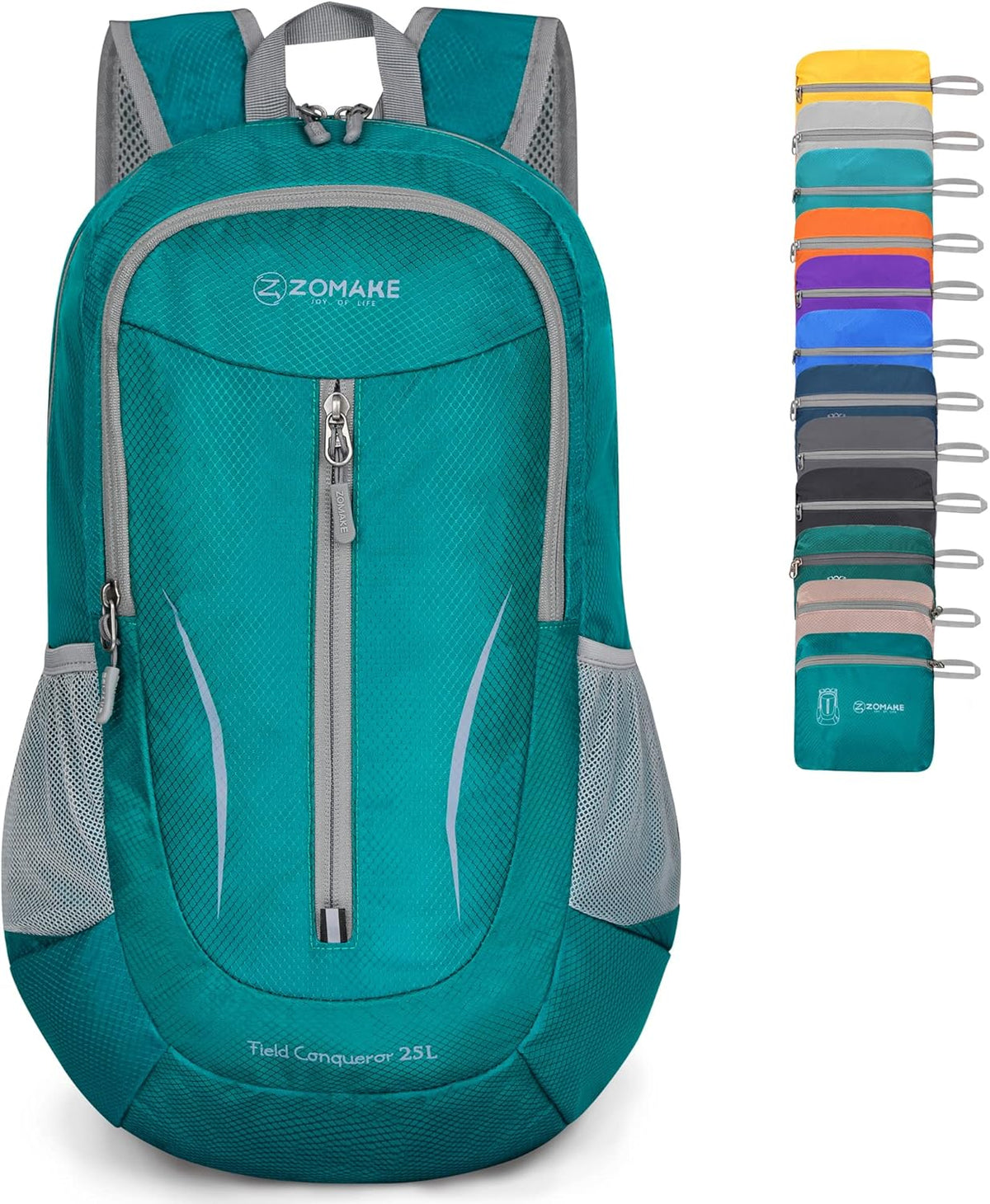 Ultra Lightweight Packable Backpack 25L - Foldable Hiking Backpacks Water Resistant Small Folding Daypack for Travel(Navy Blue)