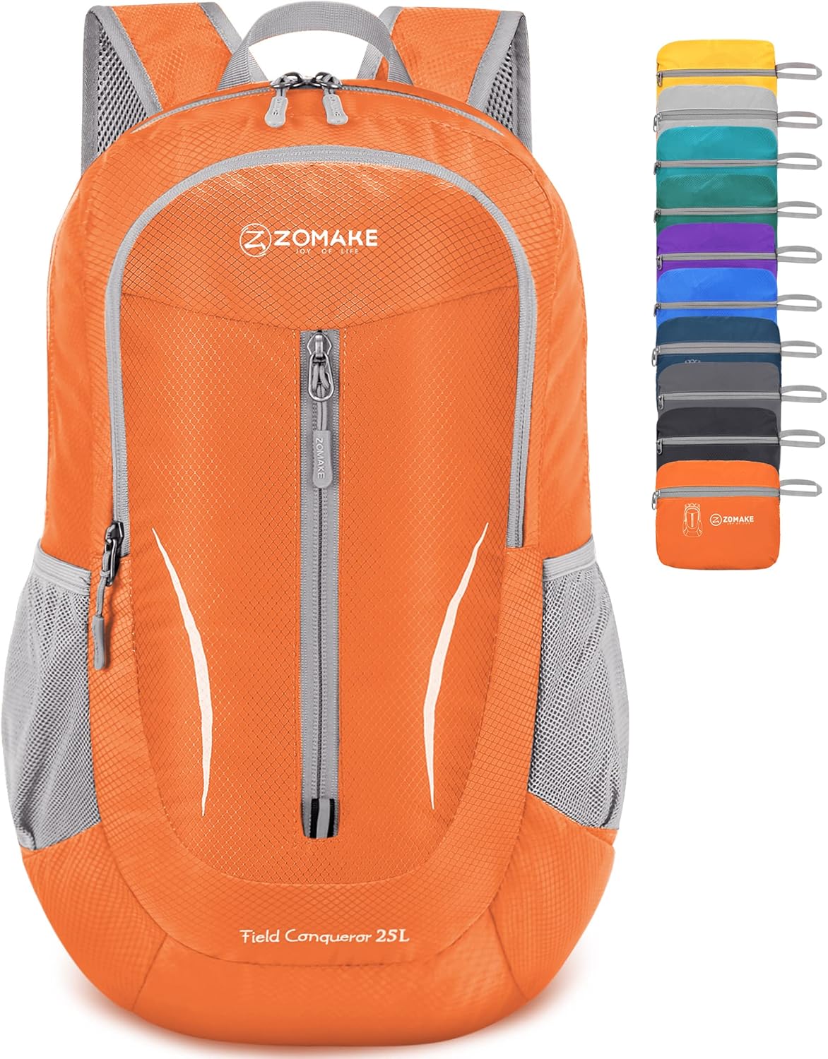 Ultra Lightweight Packable Backpack 25L - Foldable Hiking Backpacks Water Resistant Small Folding Daypack for Travel(Navy Blue)