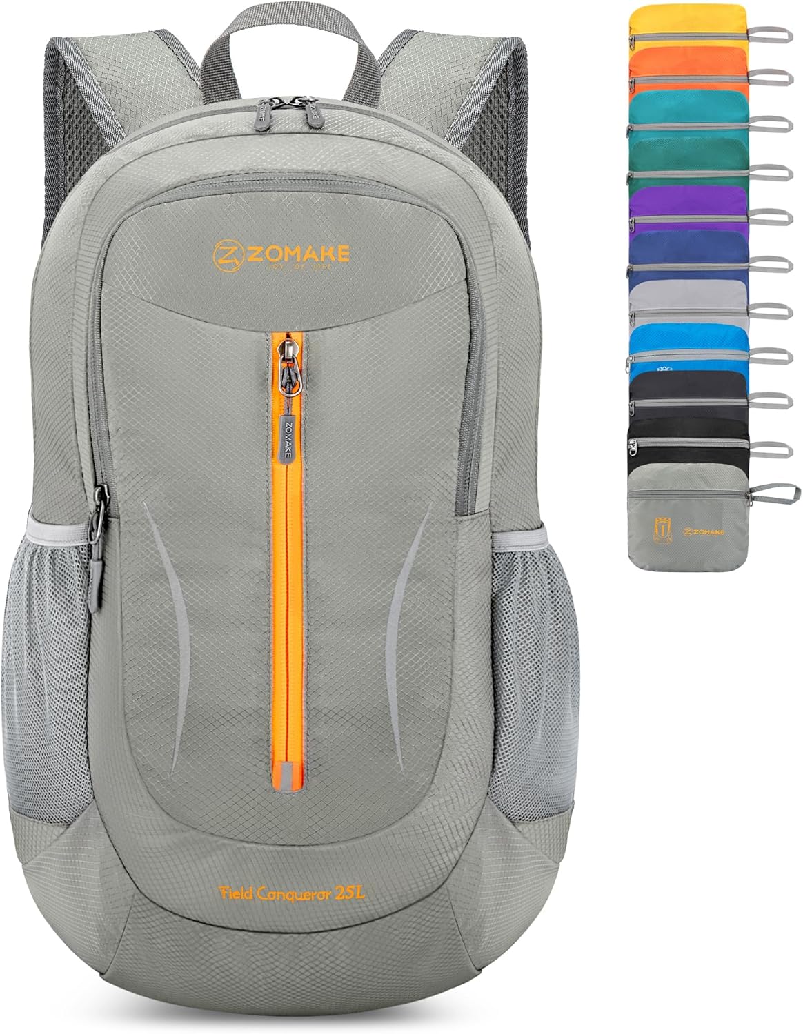Ultra Lightweight Packable Backpack 25L - Foldable Hiking Backpacks Water Resistant Small Folding Daypack for Travel(Navy Blue)