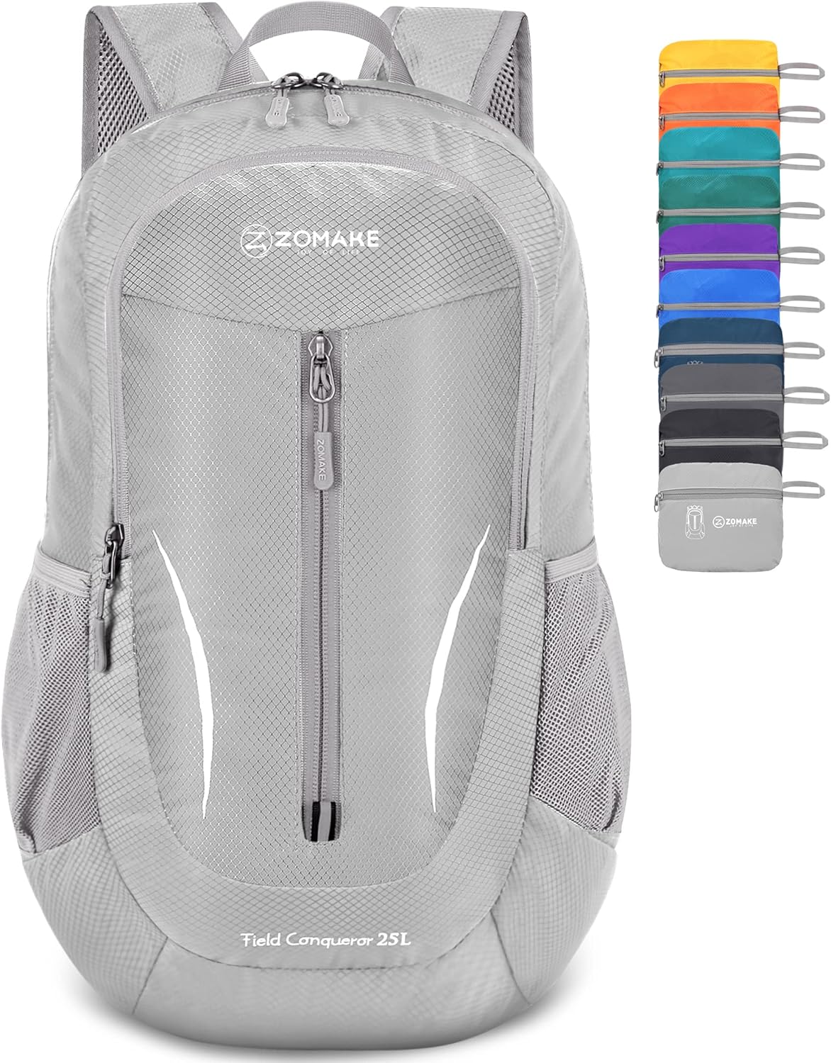 Ultra Lightweight Packable Backpack 25L - Foldable Hiking Backpacks Water Resistant Small Folding Daypack for Travel(Navy Blue)
