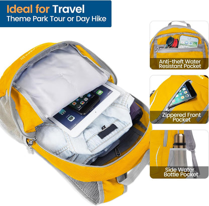 Ultra Lightweight Packable Backpack 25L - Foldable Hiking Backpacks Water Resistant Small Folding Daypack for Travel(Navy Blue)