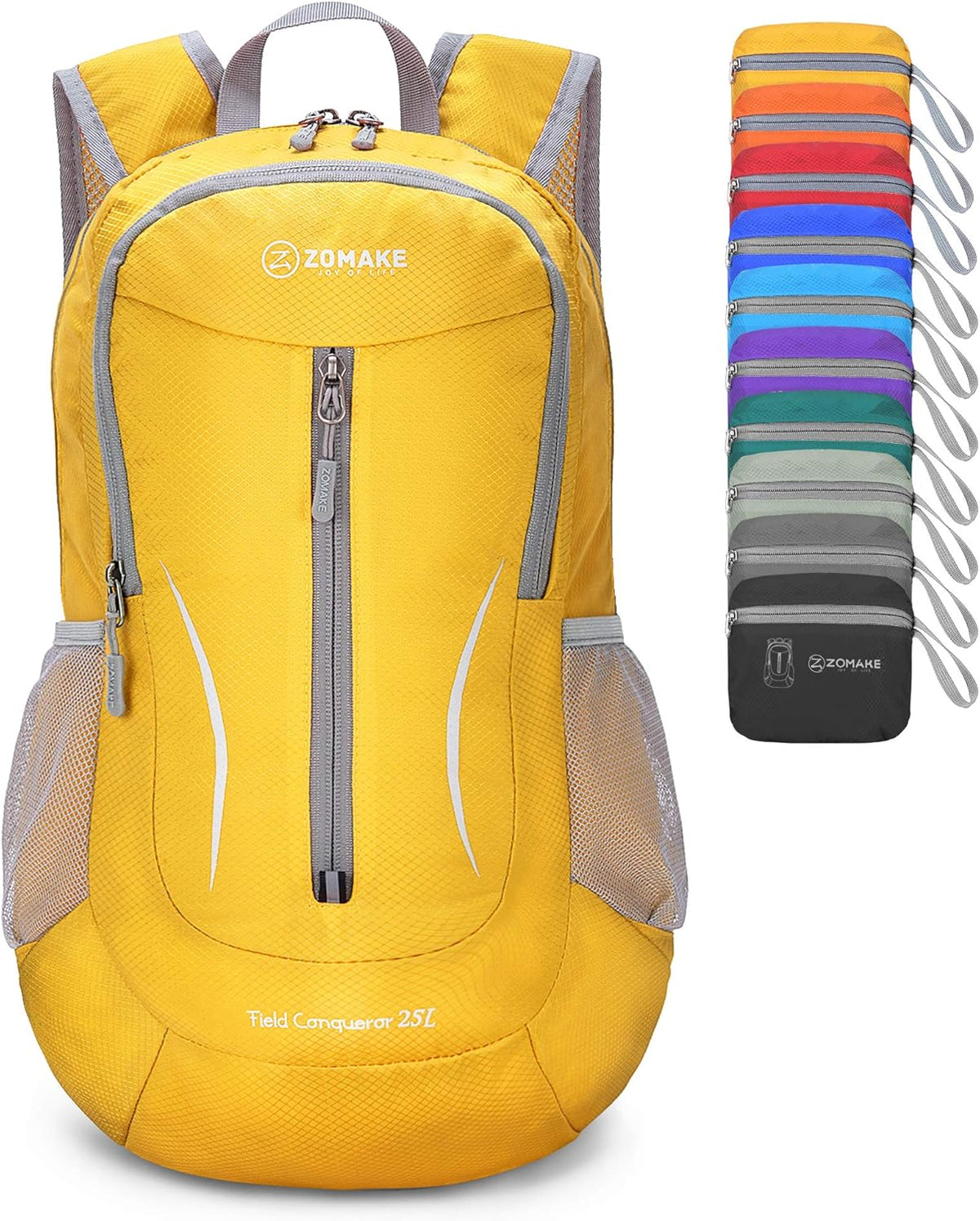 Ultra Lightweight Packable Backpack 25L - Foldable Hiking Backpacks Water Resistant Small Folding Daypack for Travel(Navy Blue)