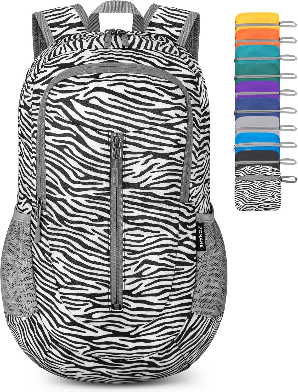 Ultra Lightweight Packable Backpack 25L - Foldable Hiking Backpacks Water Resistant Small Folding Daypack for Travel(Navy Blue)