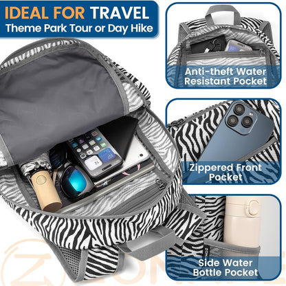 Ultra Lightweight Packable Backpack 25L - Foldable Hiking Backpacks Water Resistant Small Folding Daypack for Travel(Navy Blue)