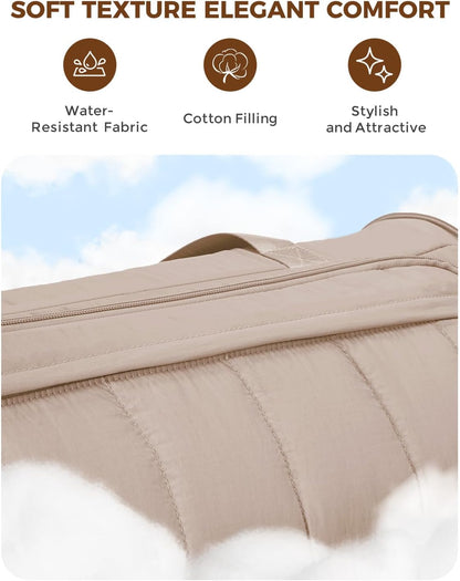 Convertible Garment Bags for Travel with Wet Pocket Carry on Garment Duffle Bag 2 in 1 Puffy Hanging Clothes Travel Bags with Shoe Compartment for Airplanes Business Weekend Gym Wedding (Black)