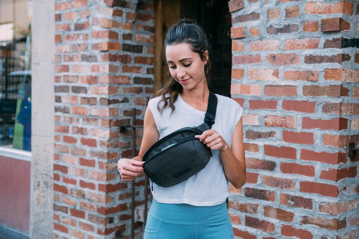 Navigator Sling Lite 1L- Side Backpack for Men and Women, Sling Travel Bag, Crossbody Sling Backpack