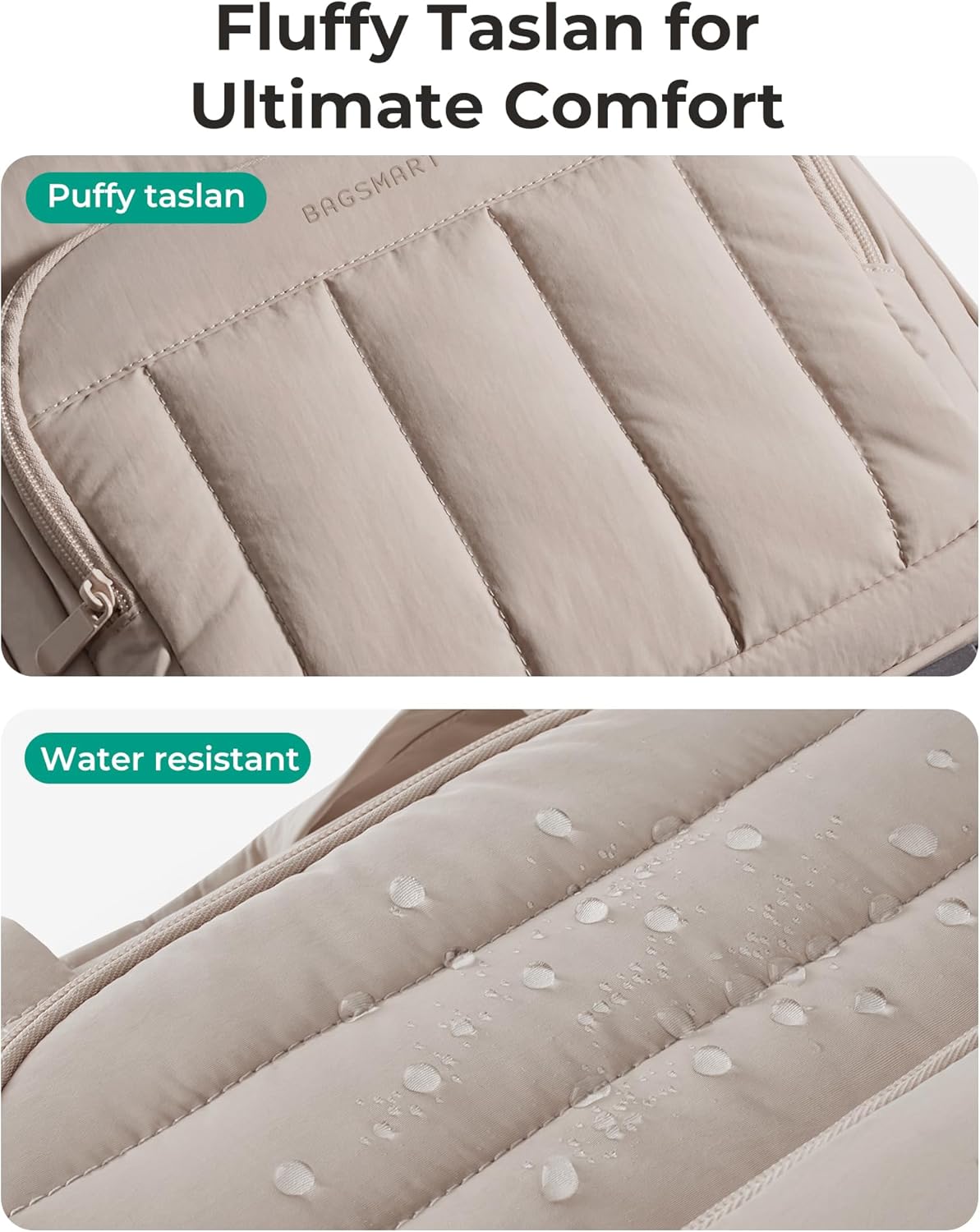 Small Underseat Carry on Luggage with Wheels, 16 inch Small Under Seat Luggage, Lightweight Travel Suitcase for Women, Brown