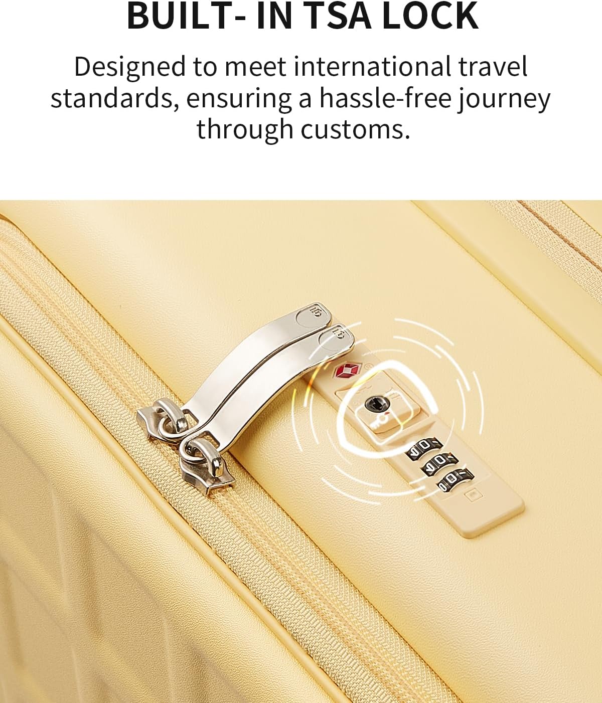 Expandable Top Opening Carry On Luggage Airline Approved, 20 Inch Lightweight Hardside Carry On Suitcase with Spinner Wheels, Travel Luggage with Laptop Compartment for Women Men, Coconut White