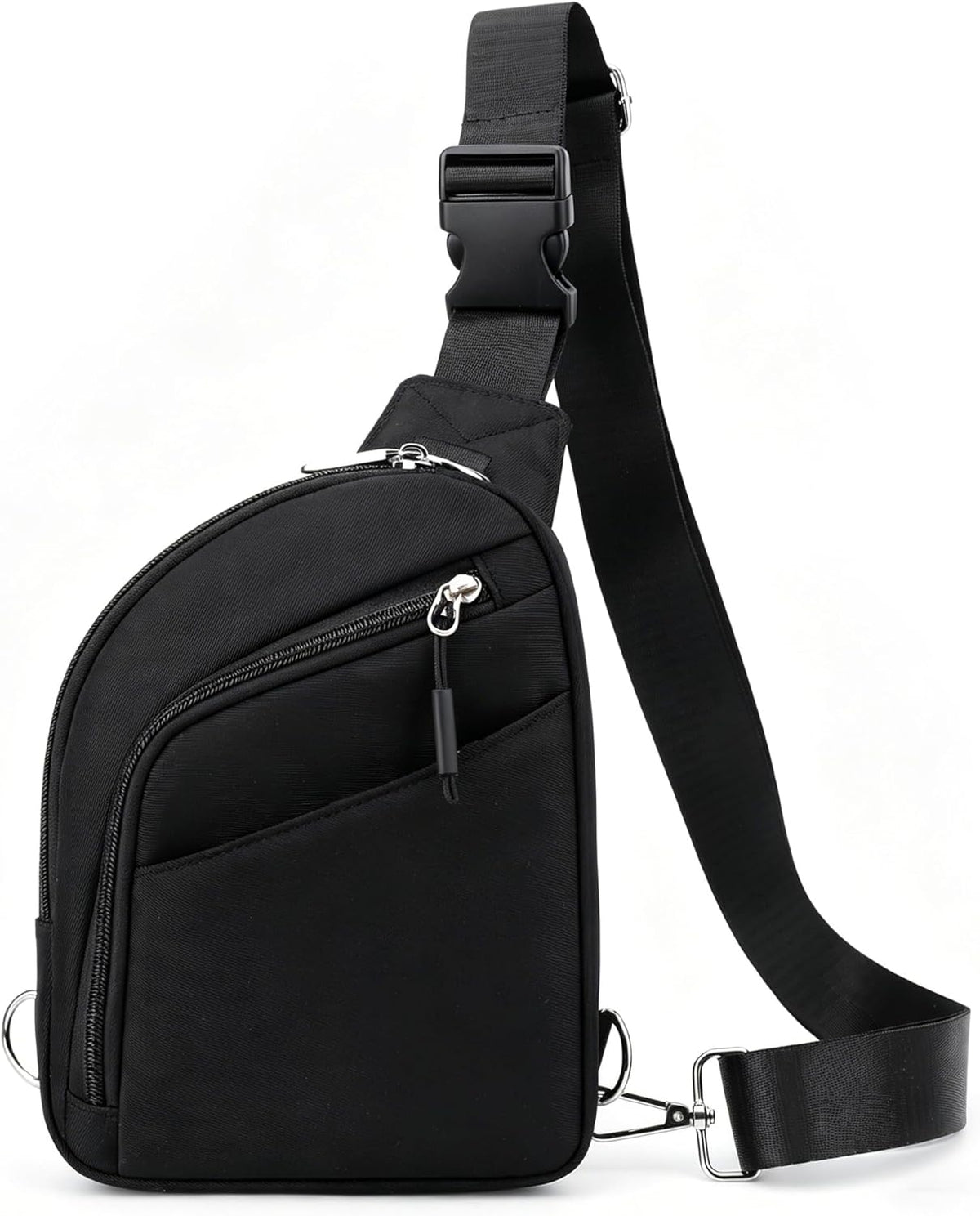 Anti Theft Crossbody Bag for Women Travel Small Sling Shoulder Bag | Anti Pickpocket Bag（RFID Blocking & Zipper Lock）Cross body Pouch Secure Passport Purse Waterproof for Hiking Daily Commute
