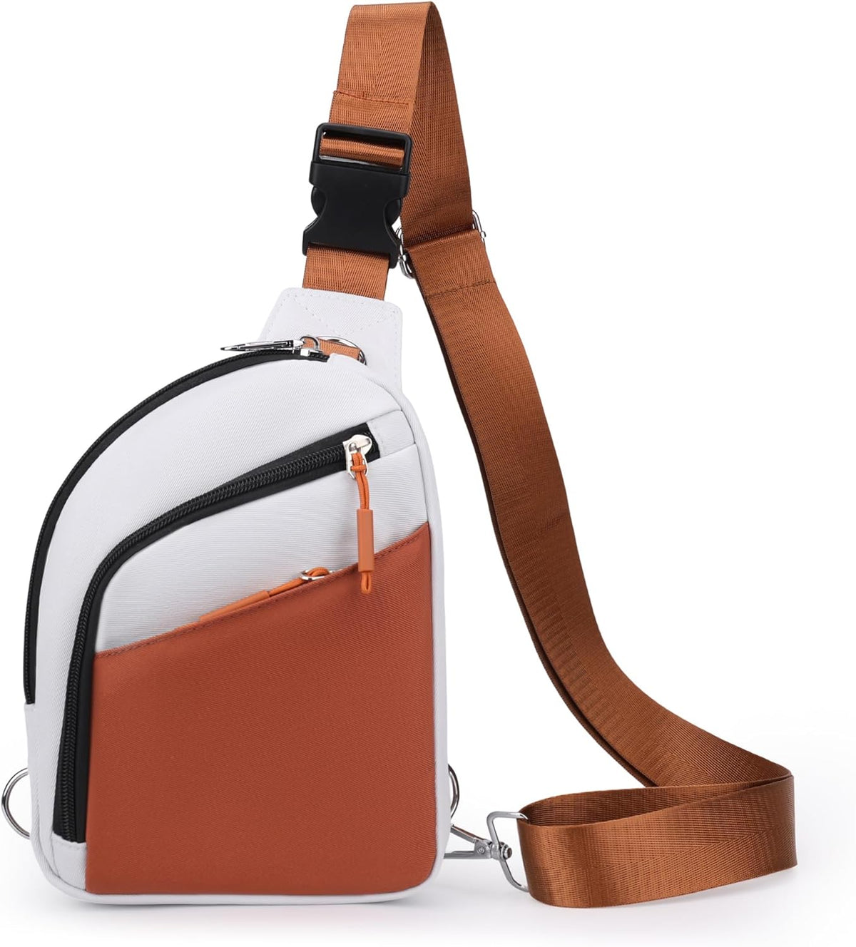 Anti Theft Crossbody Bag for Women Travel Small Sling Shoulder Bag | Anti Pickpocket Bag（RFID Blocking & Zipper Lock）Cross body Pouch Secure Passport Purse Waterproof for Hiking Daily Commute