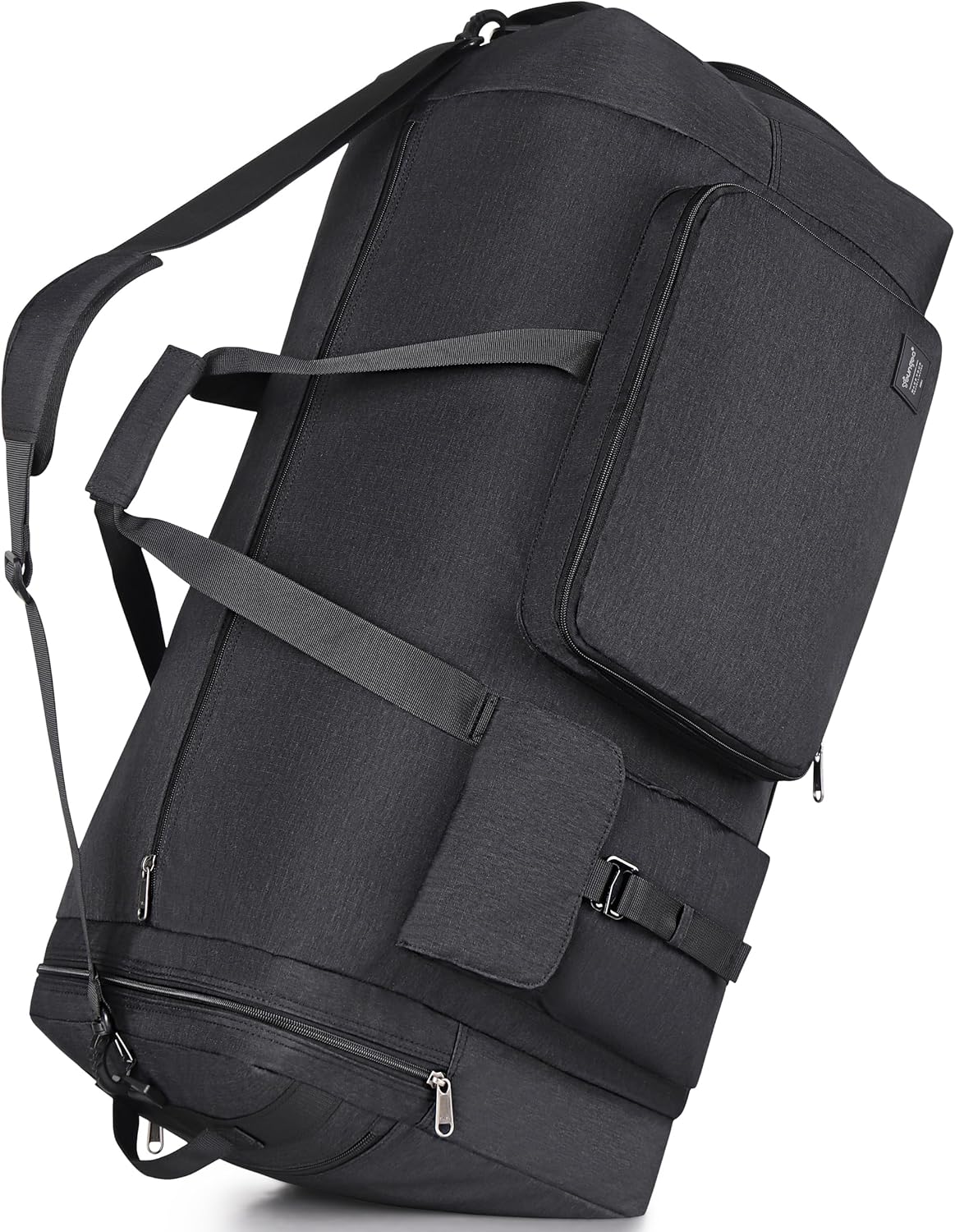 Extra Large Duffle Bag for Travel, Collapsible Duffle Bag for Men, Foldable Duffel Bags for Traveling (Black, 120)