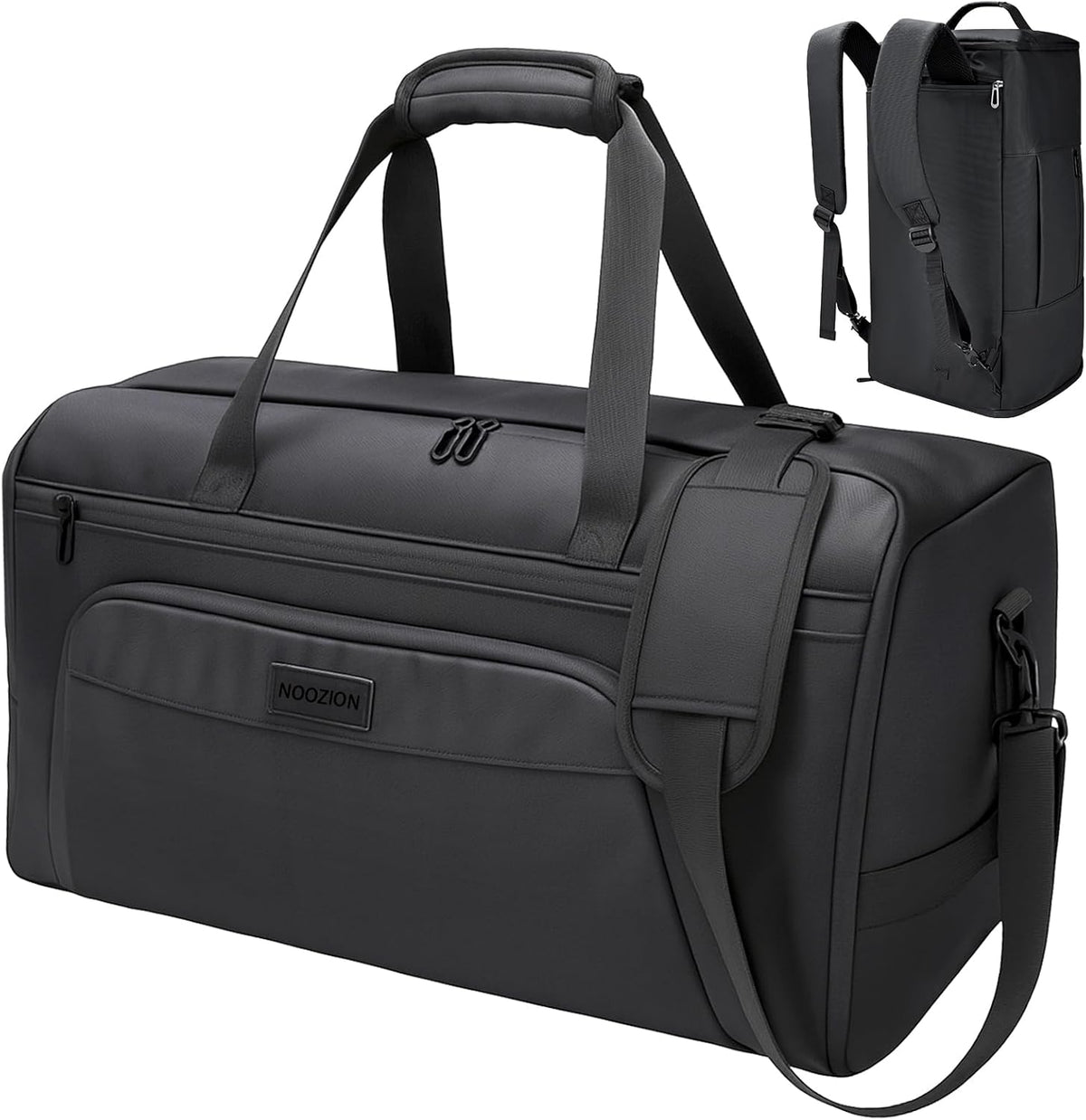 Garment Duffle Bag for Travel, 3-in-1 Convertible Carry On Suit Bag with Shoe Compartment, Lightweight Overnight Business Travel Bag for Men Women