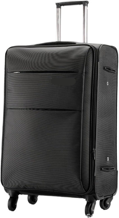 Carry-On Softside Expandable Carry On Luggage with Spinner Wheels, Lightweight Upright Suitcase Luggage Carry On (Color : A, Size : 22in)