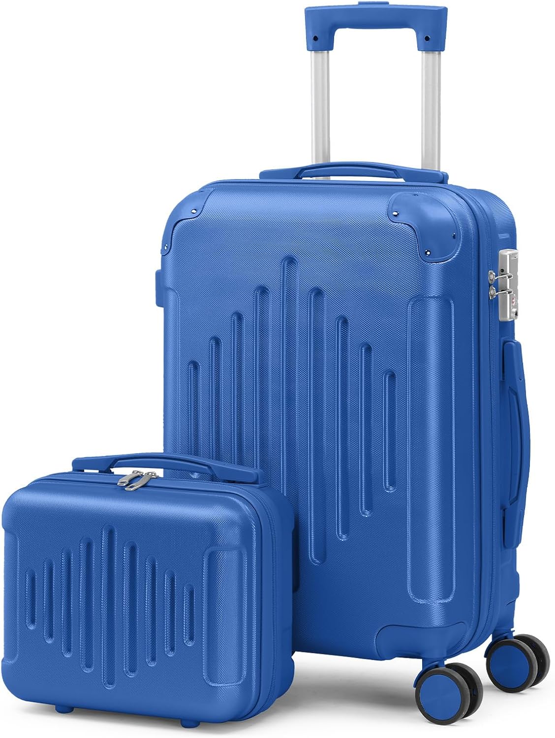 Hardside 21 Inch Carry On Luggage 22x14x9 Airline Approved with Spinner Wheels, ABS Hardshell Small Carry-On Suitcase with TSA Lock for Men & Women Lightweight Travel, Dark Green