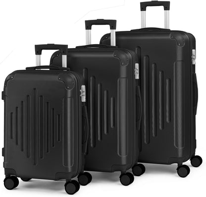 Hardside 21 Inch Carry On Luggage 22x14x9 Airline Approved with Spinner Wheels, ABS Hardshell Small Carry-On Suitcase with TSA Lock for Men & Women Lightweight Travel, Dark Green