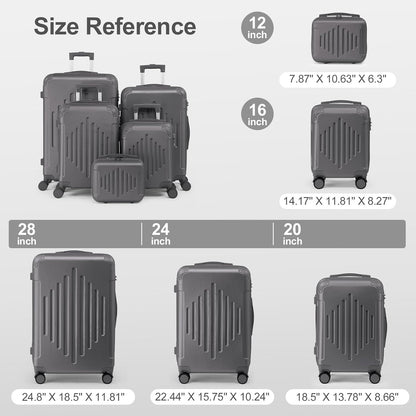 Hardside 21 Inch Carry On Luggage 22x14x9 Airline Approved with Spinner Wheels, ABS Hardshell Small Carry-On Suitcase with TSA Lock for Men & Women Lightweight Travel, Dark Green