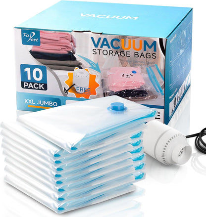 Compression Bags for Travel - Travel Essentials - Space Saver Bags - No Vacuum Needed - Compression Packing Bags for Cruise Accessories