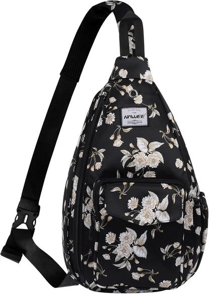 Backpack Sling for Women Anti-Water Crossbody Bag Inclined Adjustable Pack | Casual - Colors B