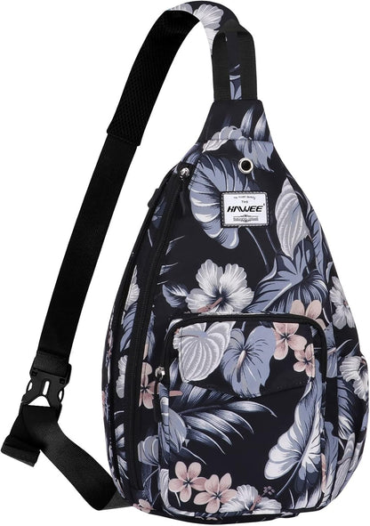 Backpack Sling for Women Anti-Water Crossbody Bag Inclined Adjustable Pack | Casual - Colors B