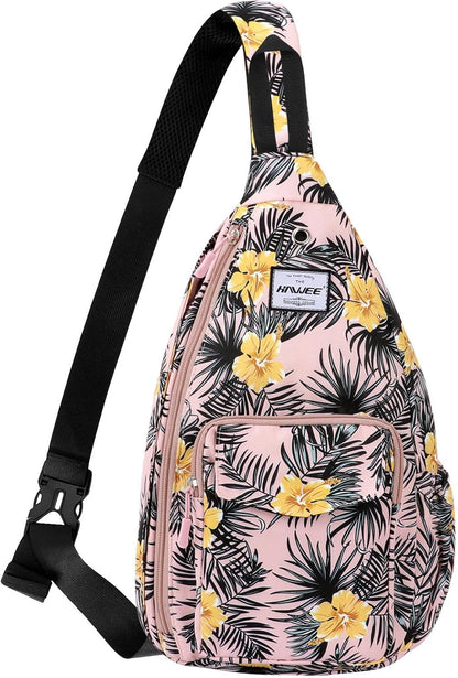 Backpack Sling for Women Anti-Water Crossbody Bag Inclined Adjustable Pack | Casual - Colors B
