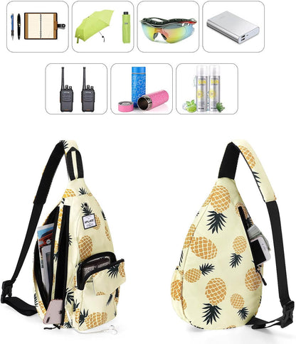 Backpack Sling for Women Anti-Water Crossbody Bag Inclined Adjustable Pack | Casual - Colors B