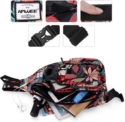 Backpack Sling for Women Anti-Water Crossbody Bag Inclined Adjustable Pack | Casual - Colors B