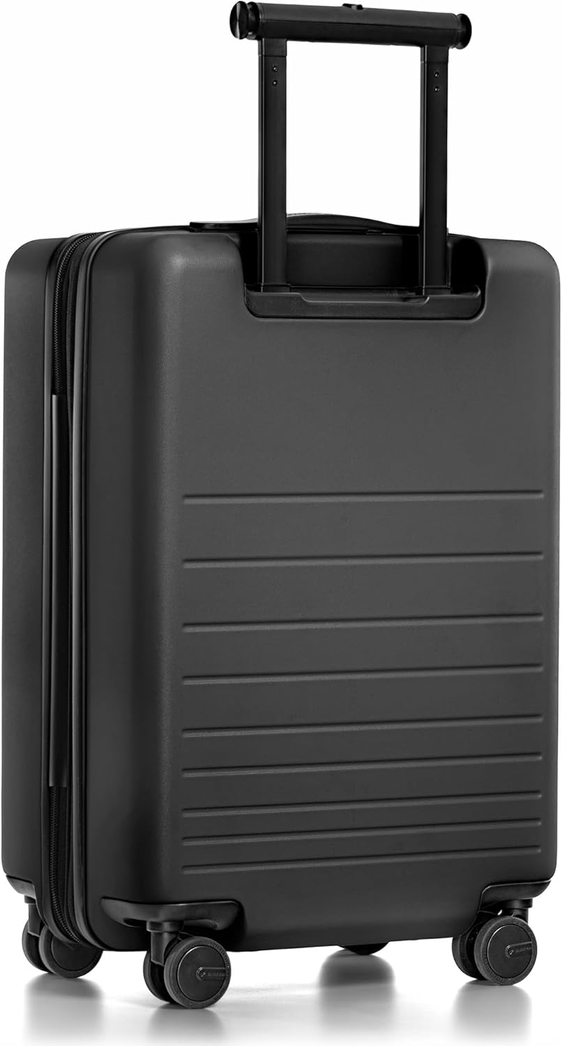 Markham Hardside Expandable Luggage with Double Spinner Wheels, Carry-On 21-Inch Suitcase, TSA Lock, 21-Inch, Green