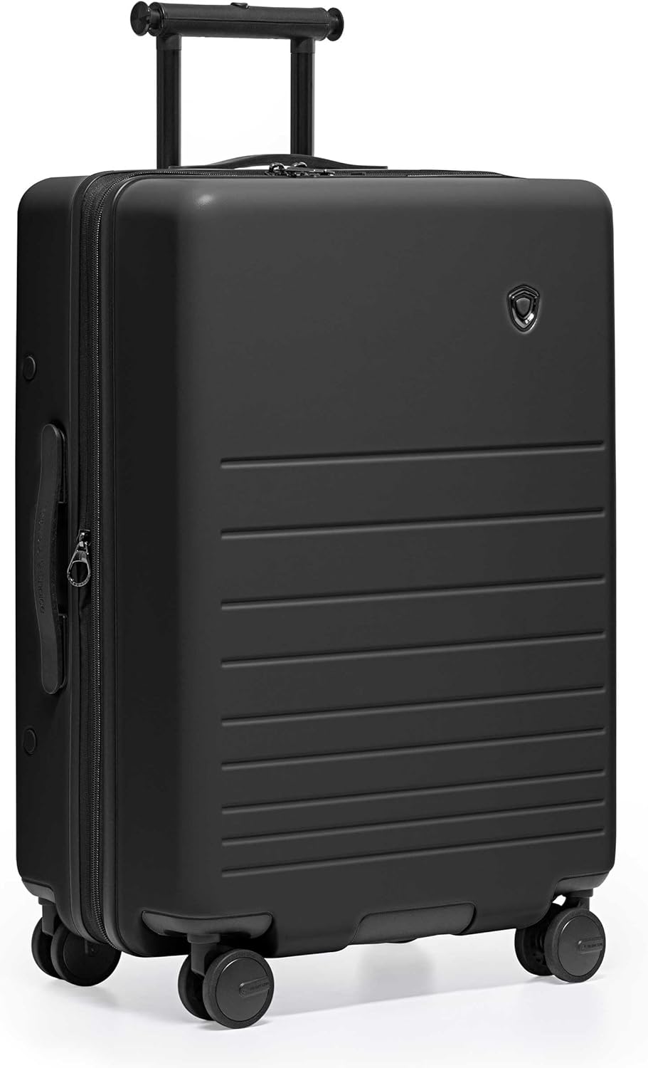 Markham Hardside Expandable Luggage with Double Spinner Wheels, Carry-On 21-Inch Suitcase, TSA Lock, 21-Inch, Green