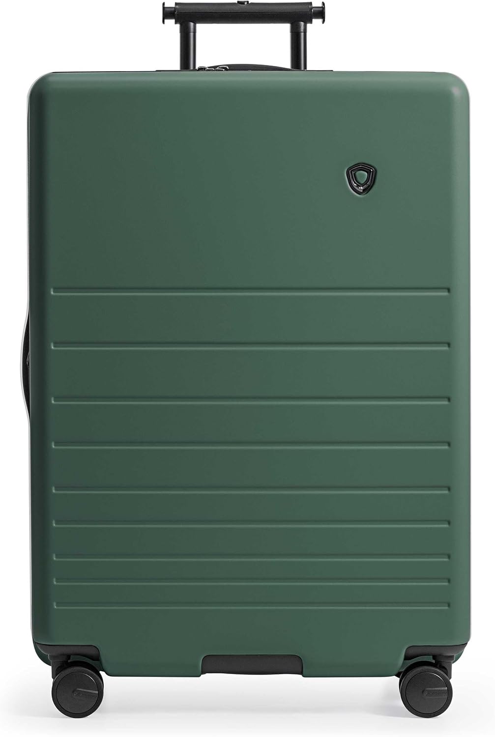 Markham Hardside Expandable Luggage with Double Spinner Wheels, Carry-On 21-Inch Suitcase, TSA Lock, 21-Inch, Green